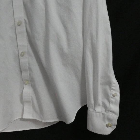 MATINIQUE | size 19/40 - medium | White Button-Up Dress Shirt | No Pockets - Picture 7 of 14